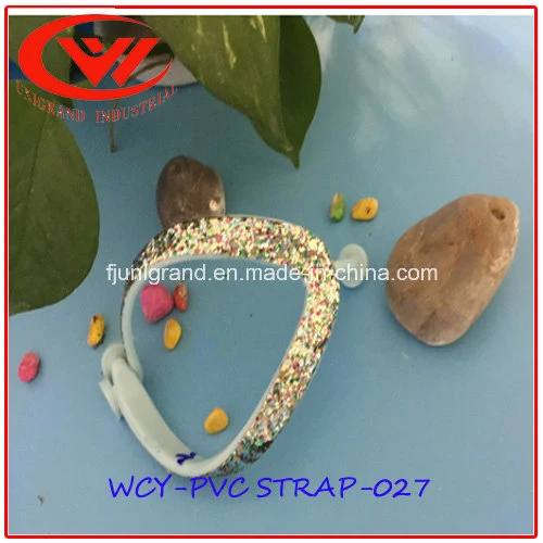 Fashion and High Quality PVC Slipper Strap Shoes Upper